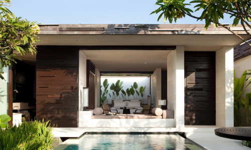 One bedroom pool villa exterior
